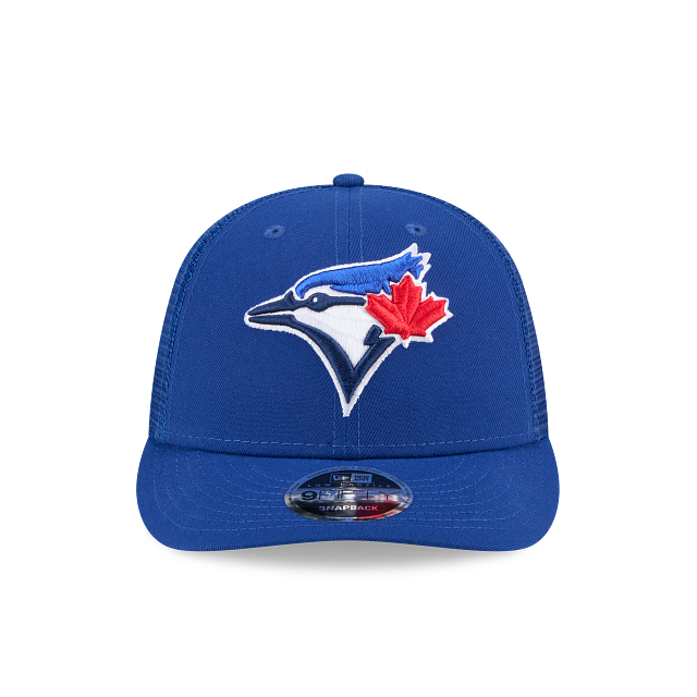 Toronto Blue Jays MLB New Era Men Royal 9Fifty Low Profile Trucker Snapback product image 7, provided for visual reference
