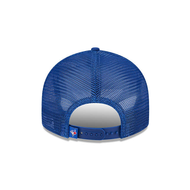 Toronto Blue Jays MLB New Era Men Royal 9Fifty Low Profile Trucker Snapback product image 2, provided for visual reference