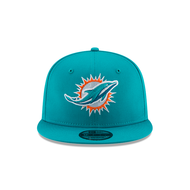 Miami Dolphins NFL New Era Men Teal Breeze 9Fifty Basic Snapback product image 3, provided for visual reference and product
