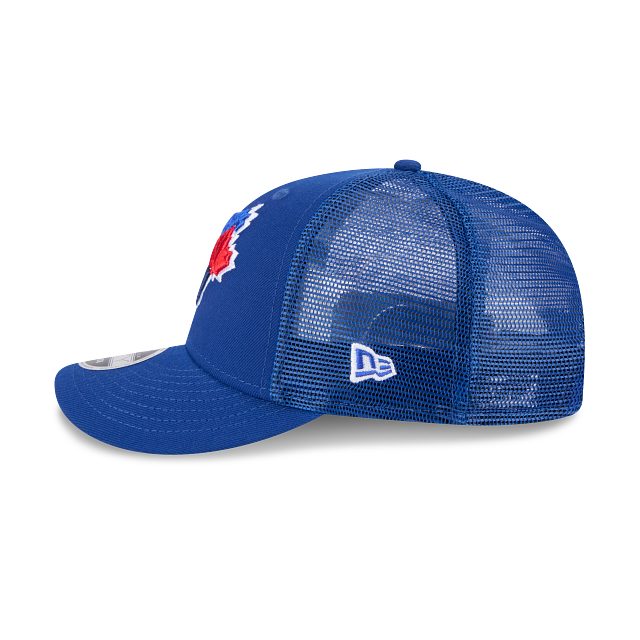 Toronto Blue Jays MLB New Era Men Royal 9Fifty Low Profile Trucker Snapback product image 6, provided for visual reference