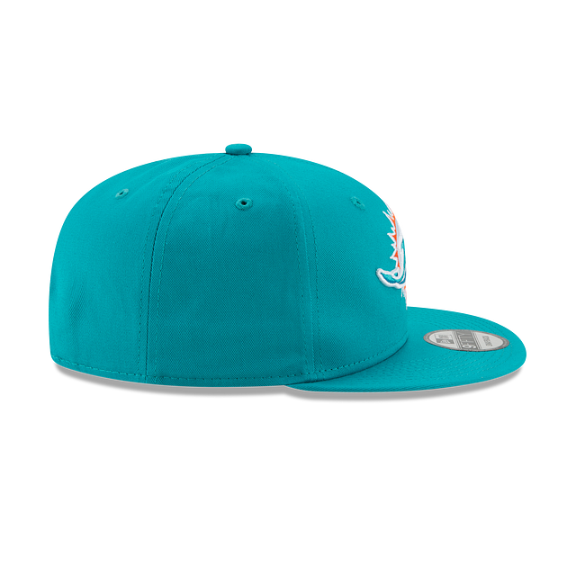 Miami Dolphins NFL New Era Men Teal Breeze 9Fifty Basic Snapback product image 6, provided for visual reference and product