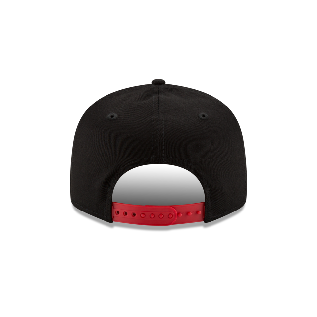 Kansas City Chiefs NFL New Era Men Black/Red 9Fifty Basic Snapback product image 2, provided for visual reference and