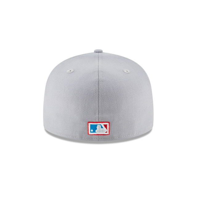 New York Yankees MLB New Era Men Grey 59Fifty Cooperstown 1946 Wool Fitted Hat product image 2, provided for visual