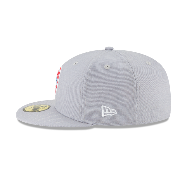 New York Yankees MLB New Era Men Grey 59Fifty Cooperstown 1946 Wool Fitted Hat product image 4, provided for visual