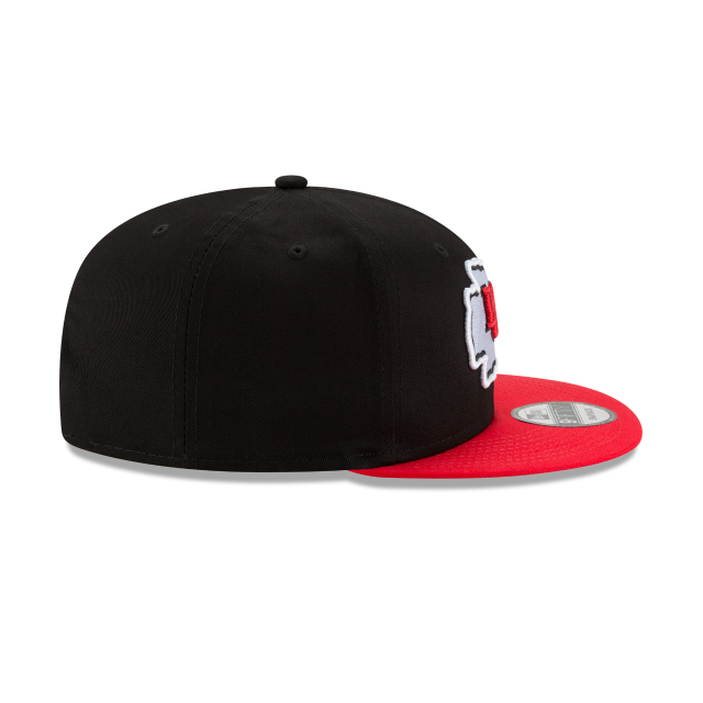 Kansas City Chiefs NFL New Era Men Black/Red 9Fifty Basic Snapback product image 6, provided for visual reference and