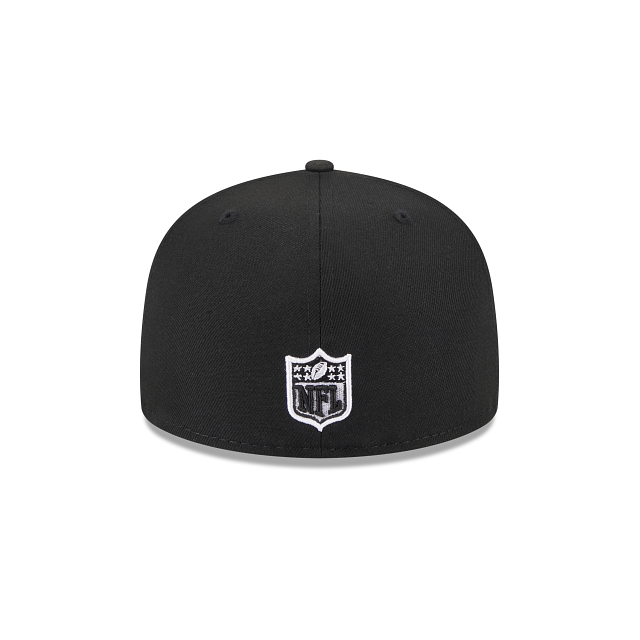 Miami Dolphins NFL New Era Men Black 59Fifty 1993 Pro Bowl Fitted Hat product image 2, provided for visual reference and