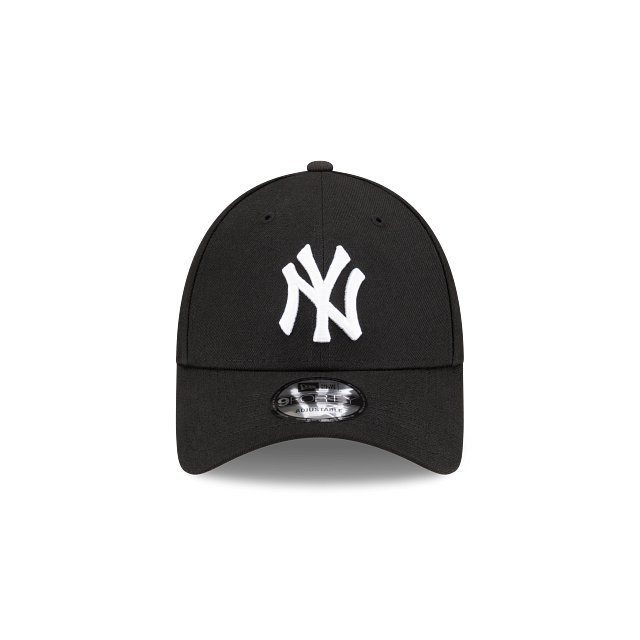 New York Yankees MLB New Era Men Black 9Forty Adjustable Hat product image 6, provided for visual reference and product