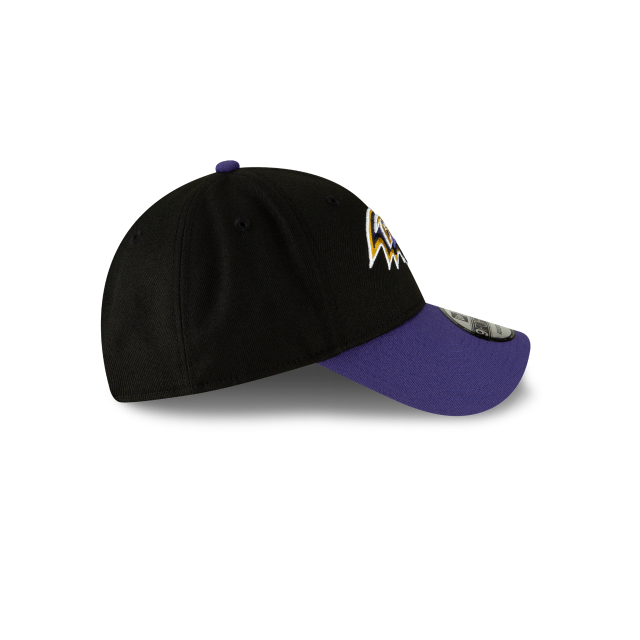 Baltimore Ravens NFL New Era Men Black/Purple 9Forty The League Adjustable Hat product image 6, provided for visual