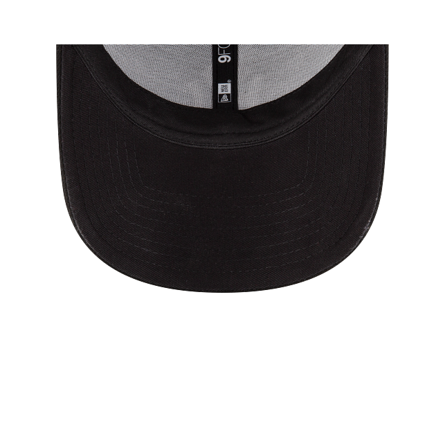 New York Yankees MLB New Era Men Black 9Forty Adjustable Hat product image 3, provided for visual reference and product