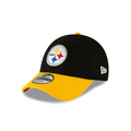 Pittsburgh Steelers NFL New Era Men Black/Yellow 9Forty The League Adjustable Hat product image 1, provided for visual