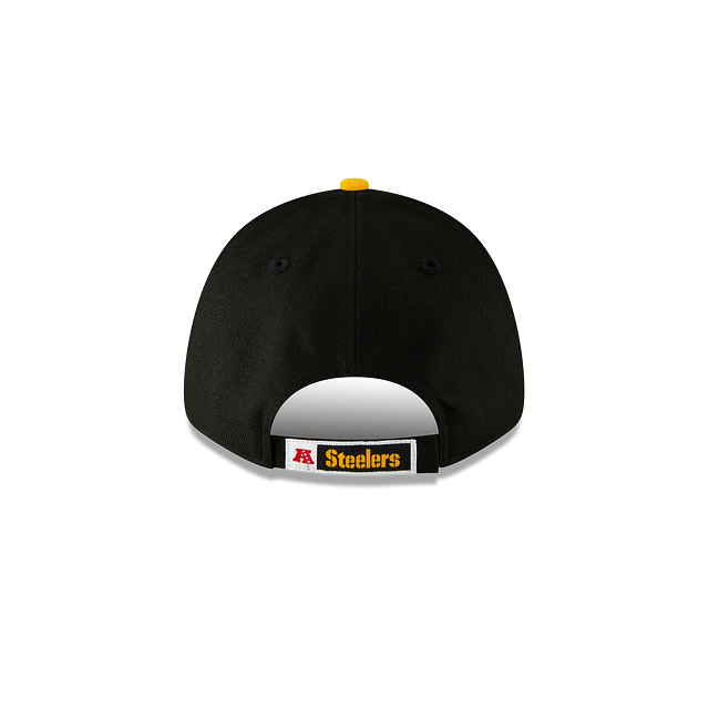 Pittsburgh Steelers NFL New Era Men Black/Yellow 9Forty The League Adjustable Hat product image 2, provided for visual