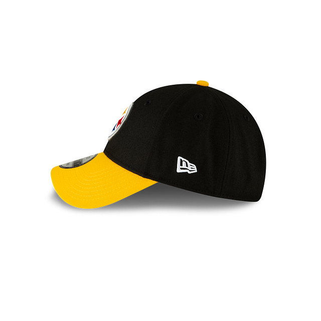 Pittsburgh Steelers NFL New Era Men Black/Yellow 9Forty The League Adjustable Hat product image 5, provided for visual