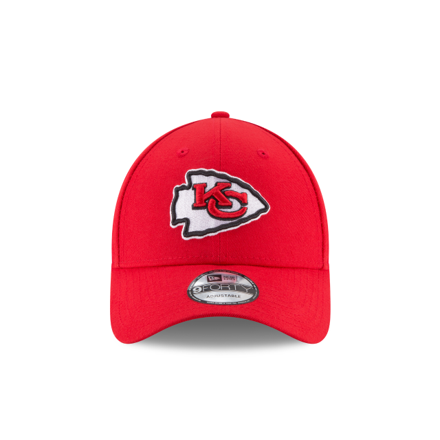 Kansas City Chiefs NFL New Era Men Red 9Forty The League Adjustable Hat product image 4, provided for visual reference and
