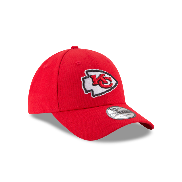 Kansas City Chiefs NFL New Era Men Red 9Forty The League Adjustable Hat product image 3, provided for visual reference and