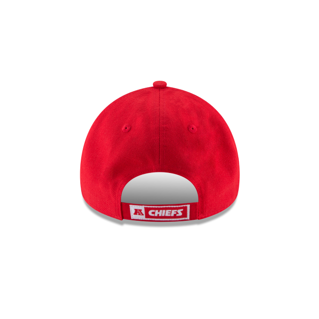 Kansas City Chiefs NFL New Era Men Red 9Forty The League Adjustable Hat product image 2, provided for visual reference and