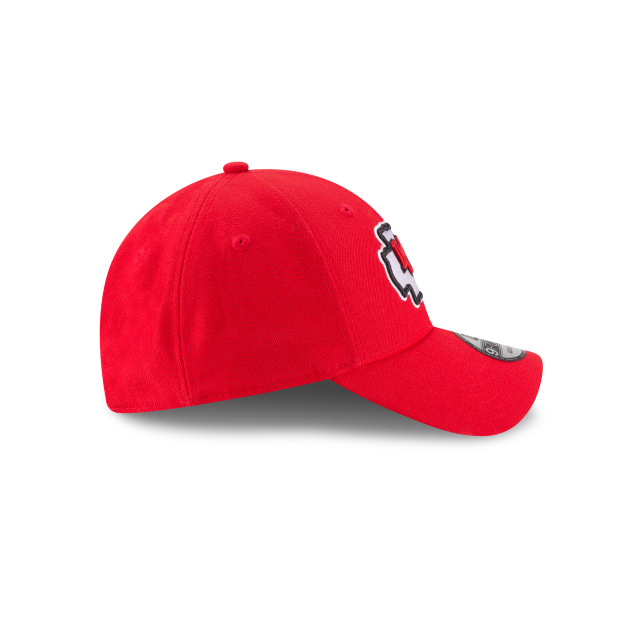 Kansas City Chiefs NFL New Era Men Red 9Forty The League Adjustable Hat product image 6, provided for visual reference and