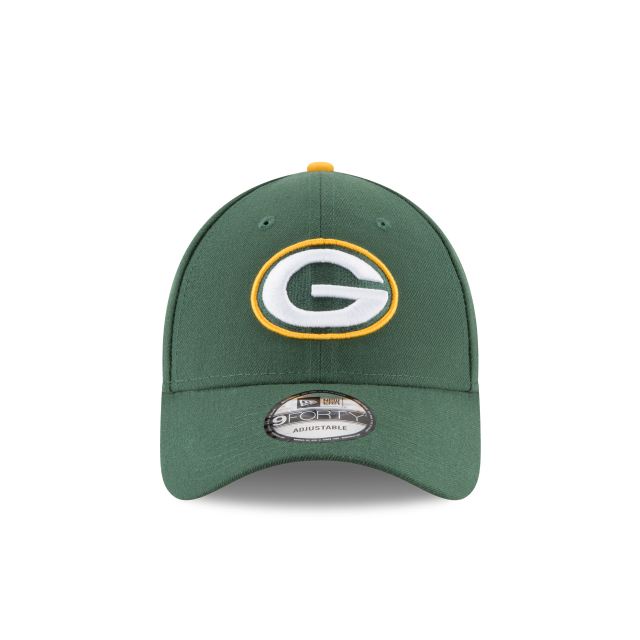 Green Bay Packers NFL New Era Men Green 9Forty The League Adjustable Hat product image 4, provided for visual reference and