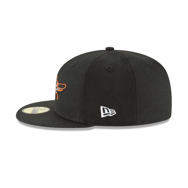 Baltimore Orioles MLB New Era Men Black 59Fifty 1989 Cooperstown Wool Fitted Hat product image 5, provided for visual