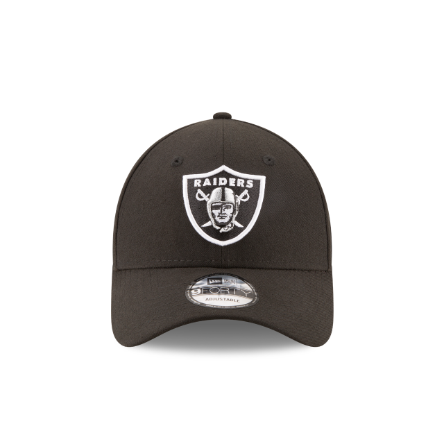 Las Vegas Raiders NFL New Era Men Black 9Forty The League Adjustable Hat product image 4, provided for visual reference and
