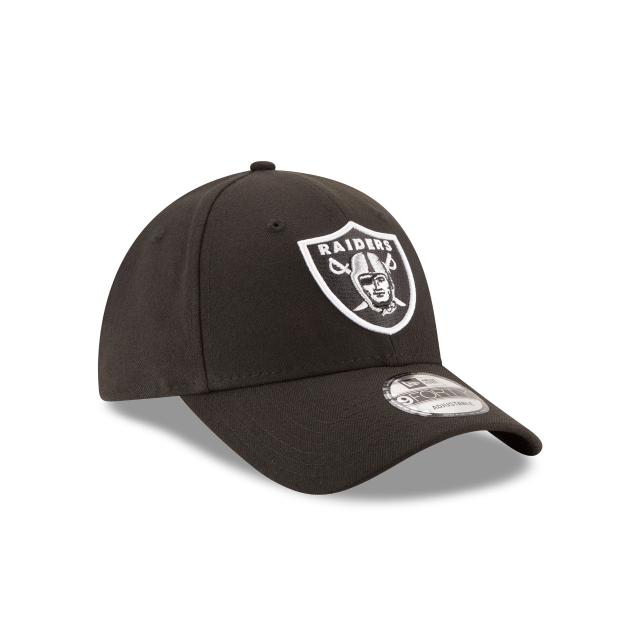 Las Vegas Raiders NFL New Era Men Black 9Forty The League Adjustable Hat product image 3, provided for visual reference and