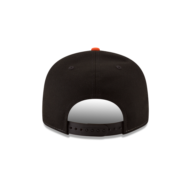 Baltimore Orioles MLB New Era Men White Orange 9Fifty Basic Snapback product image 2, provided for visual reference and