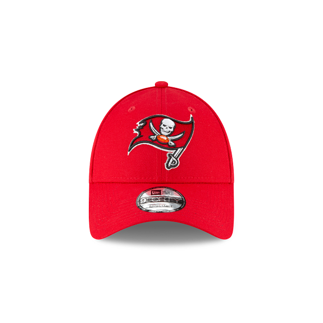 Tampa Bay Buccaneers NFL New Era Men Red 9Forty The League Adjustable Hat product image 4, provided for visual reference and