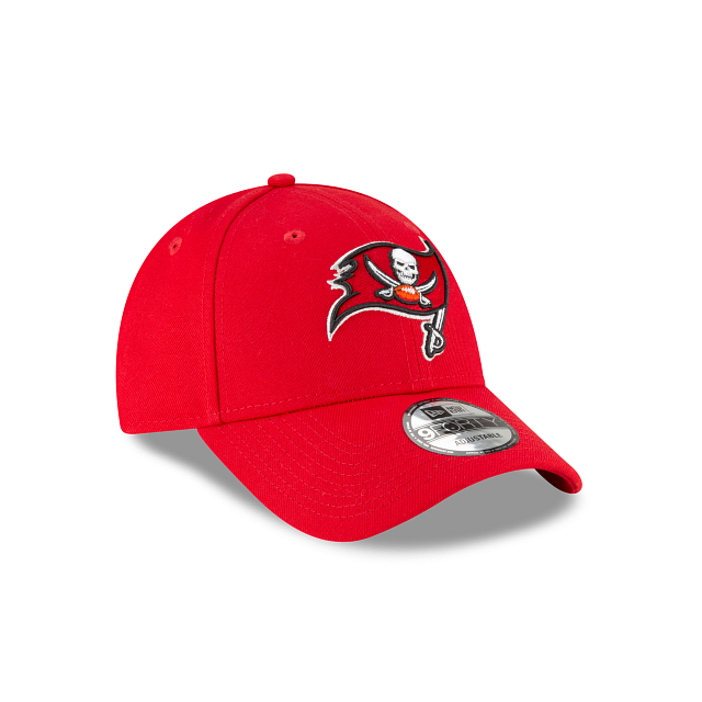 Tampa Bay Buccaneers NFL New Era Men Red 9Forty The League Adjustable Hat product image 3, provided for visual reference and