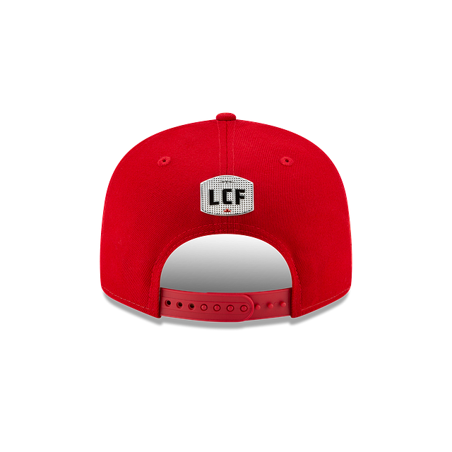 CFL New Era Men Red/White 9Fifty Canada Day Two Tone Sideline Snapback product image 2, provided for visual reference and