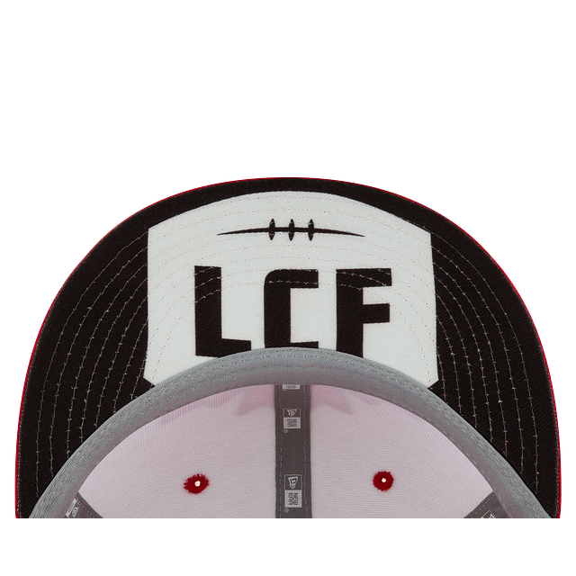 CFL New Era Men Red/White 9Fifty Canada Day Two Tone Sideline Snapback product image 7, provided for visual reference and
