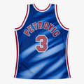 Drazen Petrovic New Jersey Nets NBA Mitchell & Ness Men Blue 1990-91 Hardwood Classics Swingman Jersey product image 1,