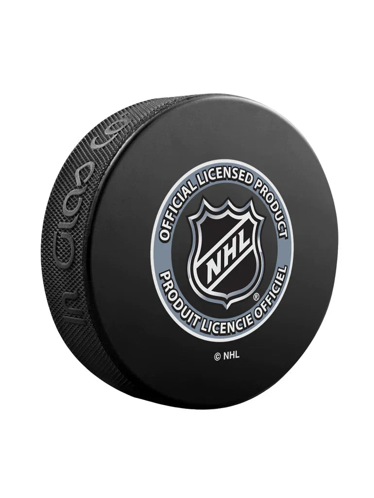 Edmonton Oilers NHL Inglasco Basic Souvenir Hockey Puck product image 2, provided for visual reference and product detail