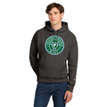 Chicago Hounds Primary Logo Champion Reverse Weave Hooded Sweatshirt - S101 Charcoal Heather product image 1, provided for
