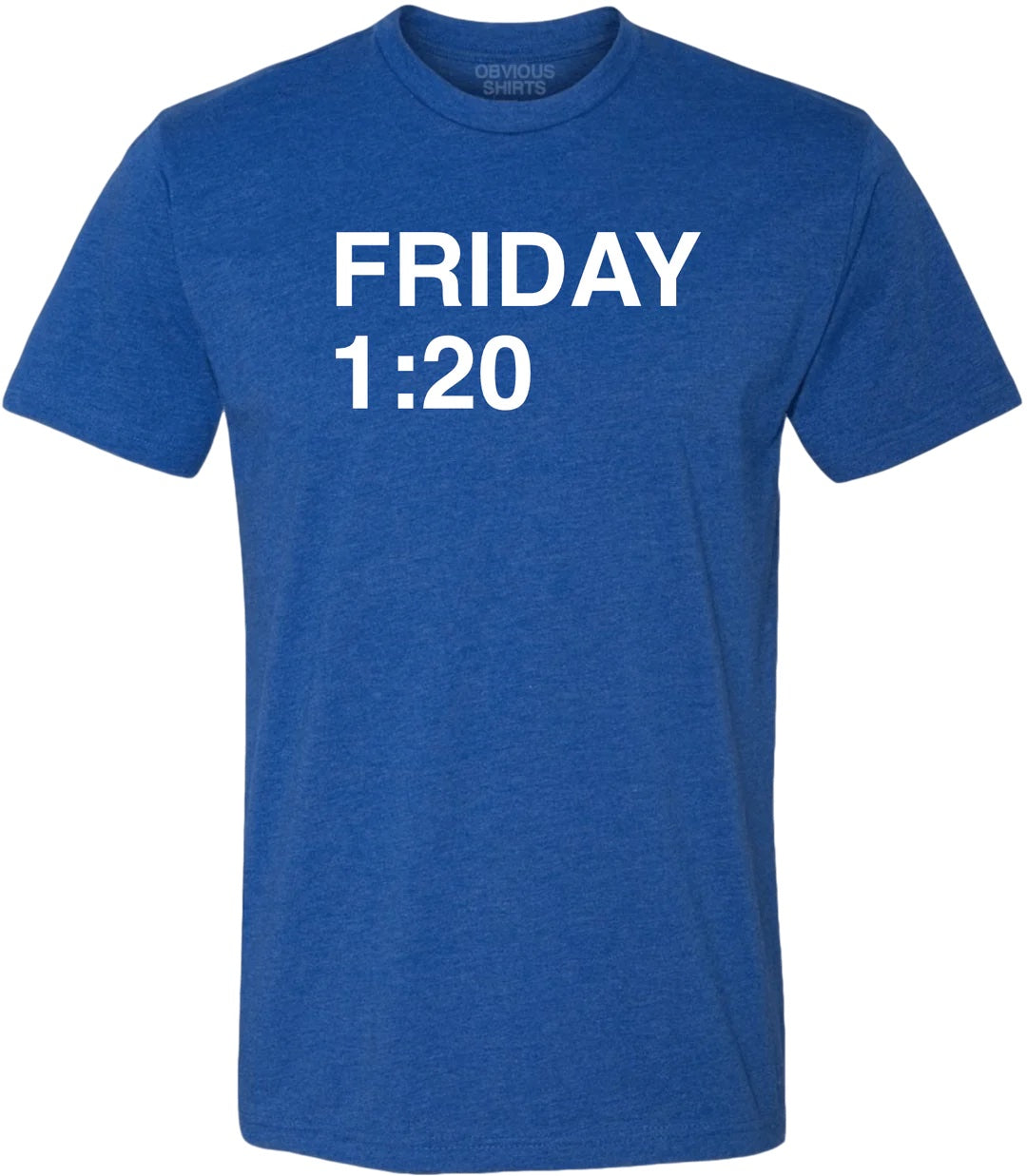 Friday 1:20 T-Shirt - Cubs product image 1, provided for visual reference and product detail review
