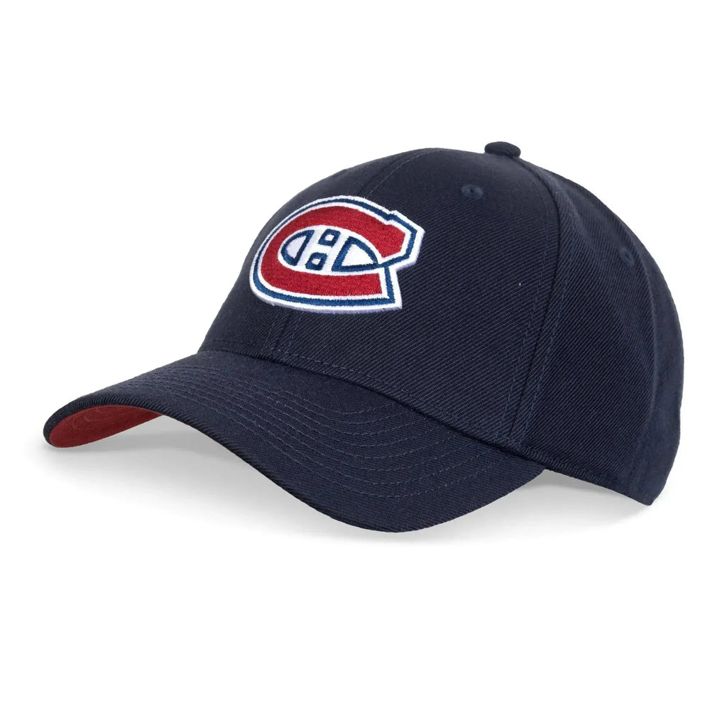 Montreal Canadiens NHL American Needle Men Navy Stadium Adjustable Hat product image 2, provided for visual reference and