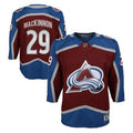 Nathan Mackinnon Colorado Avalanche NHL Outerstuff Youth Burgundy Premier Jersey product image 1, provided for visual