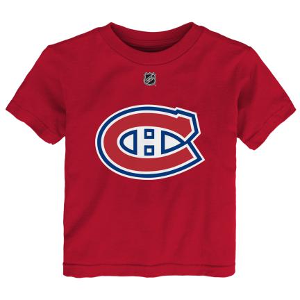 Cole Caufield Montreal Canadiens NHL Outerstuff Toddler Red T-Shirt product image 2, provided for visual reference and