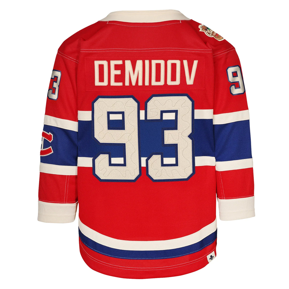 Ivan Demidov Montreal Canadiens NHL Outerstuff Youth Red 2026 Heritage Classic Premier Jersey product image 1, provided for