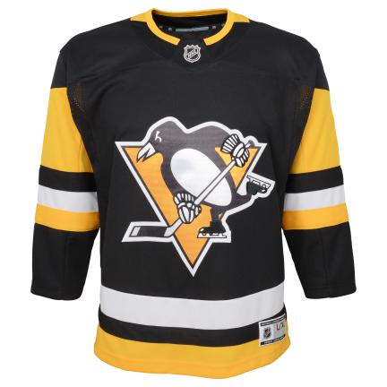 Pittsburgh Penguins NHL Outerstuff Youth Black Premier Home Jersey product image 1, provided for visual reference and