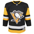 Pittsburgh Penguins NHL Outerstuff Youth Black Premier Home Jersey product image 1, provided for visual reference and