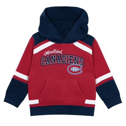 Montreal Canadiens NHL Outerstuff Kids Red/Navy Ice Explorer Pullover Hoodie & Pants Set product image 2, provided for