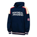 Montreal Canadiens NHL Outerstuff Youth Navy Camaraderie Pullover Fleece Hoodie product image 1, provided for visual