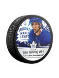 John Tavares Toronto Maple Leafs NHL Inglasco Cube Star Hockey Puck product image 1, provided for visual reference and