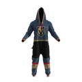 Las Vegas Golden Knights NHL Hockey Sockey Men Grey Team Uniform Onesie product image 1, provided for visual reference and