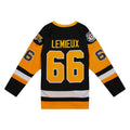 Mario Lemieux Pittsburgh Penguins NHL Mitchell & Ness Men Black 1991 Blue Line Authentic Jersey product image 1, provided