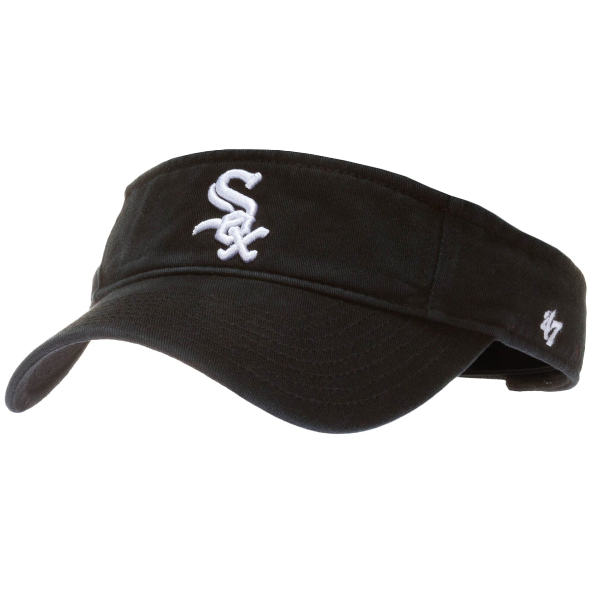Chicago White Sox Black Logo Visor product image 1, provided for visual reference and product detail review