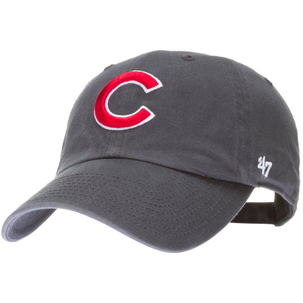 Chicago Cubs C Logo Navy 47' Clean Up Adjustable Hat product image 1, provided for visual reference and product detail review