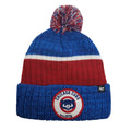Chicago Cubs Men Royal/Red Holcomb 47 Knit Cuff Knit w/ Pom & Patch product image 1, provided for visual reference and