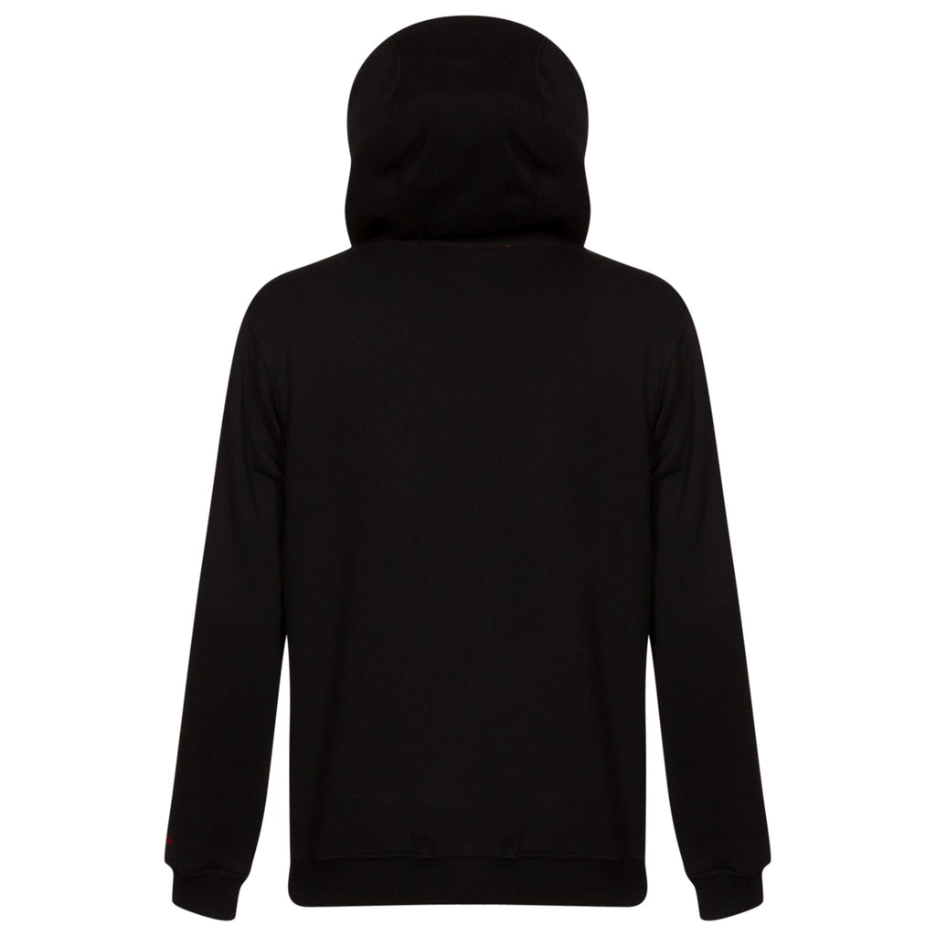 Chicago Blackhawks Youth Black Embroidered Logo Fleece Hoodie product image 2, provided for visual reference and product