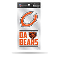 Chicago Bears Double up Die Cut Sticker product image 1, provided for visual reference and product detail review