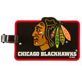 Chicago Blackhawks Black Luggage Bag Tag product image 1, provided for visual reference and product detail review